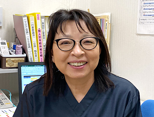 すみれ館館長　阿部さんの画像